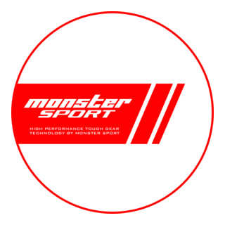 Monster Sport Rear Cover Suzuki Jimny Logo PNG Vector