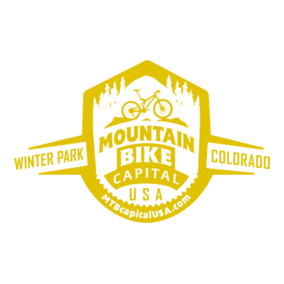 Mountain Bike Capital USA, Winter Park Colorado Logo PNG Vector