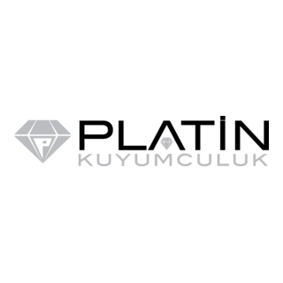 Platin Kuyumculuk Mücevherat Logo PNG Vector