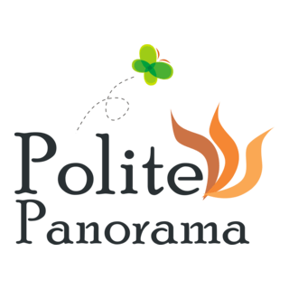 Polite Panorama Logo PNG Vector