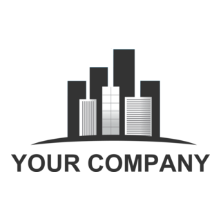 Real Estate Company Logo PNG Vector