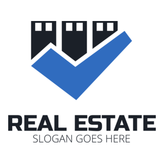 Real Estate Company Logo PNG Vector