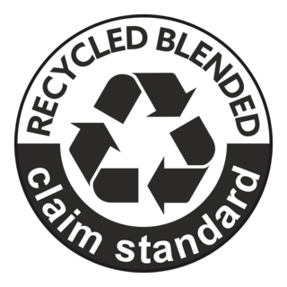 Recycled Blend Claim Standard Logo PNG Vector