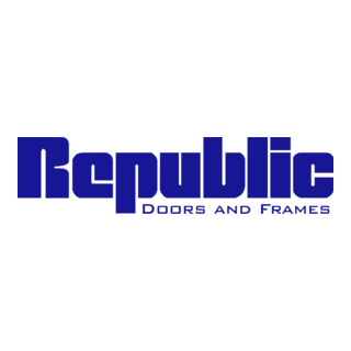 Republic Doors and Frames Logo PNG Vector