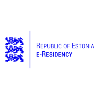 Republic of Estonia e-Residency Logo PNG Vector