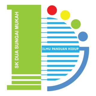 Sekolah Kebangsaan Dua Sungai Mukah Logo PNG Vector