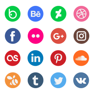 Social Network Logo PNG Vector