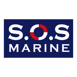 SOS Marine Logo PNG Vector