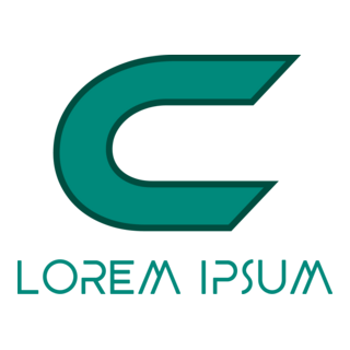 Sport C Letter Logo PNG Vector