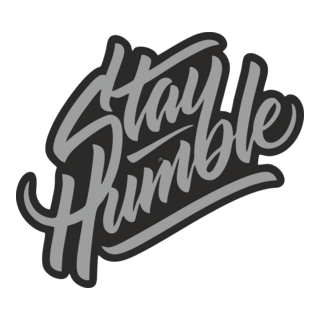 stay humble Logo PNG Vector