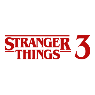 Stranger Things - Season 3 Logo PNG Vector