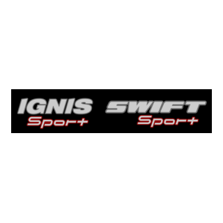Suzuki Ignis & Swift Sport Logo PNG Vector