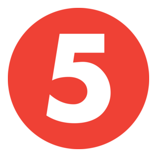 The 5 Network Logo PNG Vector