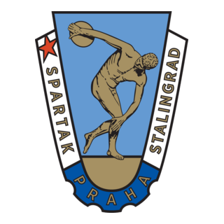 TJ Spartak Praha Stalingrad (early 60's) Logo PNG Vector