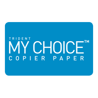 TRIDENT MY CHOICE COPIER PAPER Logo PNG Vector