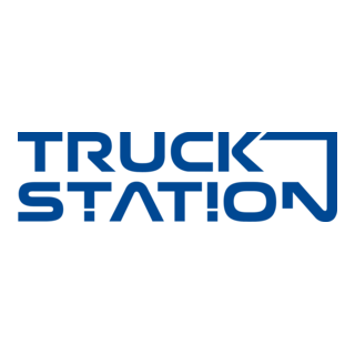 Truck Station Logo PNG Vector