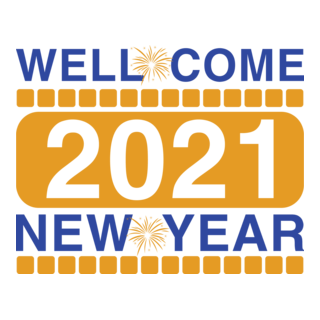 Well come new year Logo PNG Vector