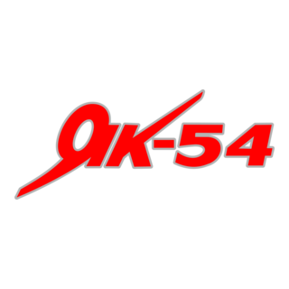 YAK-54 Logo PNG Vector