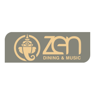 Zen Dining Music Logo PNG Vector
