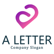 A Letter Company Logo PNG Vector