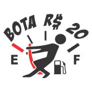 Adesivo para Tampa de combustivel de carro Bota 20 Logo PNG Vector