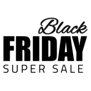 Black Friday Sale Logo PNG Vector