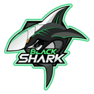 Black Shark Logo PNG Vector