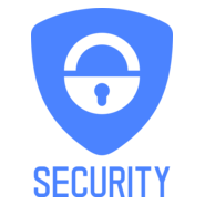 Blue Security Logo PNG Vector