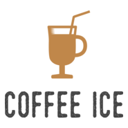 Coffee ice Logo PNG Vector