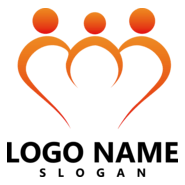 Community People at Heart Logo PNG Vector