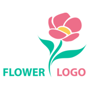 Flower Business Logo PNG Vector