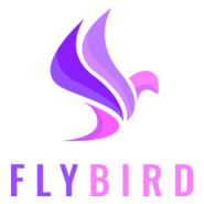 Fly Bird Logo PNG Vector
