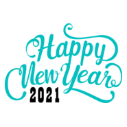 Happy New Year 2021 Logo PNG Vector