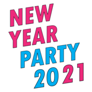 Happy New Year Party 2021 Logo PNG Vector