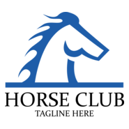 HORSE CLUB Logo PNG Vector
