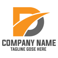 Letter D Business Logo PNG Vector