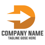 Letter D Company Logo PNG Vector
