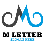 M Letter Company Logo PNG Vector