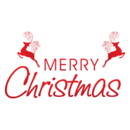 Merry Christmas Logo PNG Vector