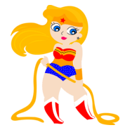 mulher maravilha Logo PNG Vector