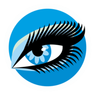 Olho azul | Blue eye Logo PNG Vector