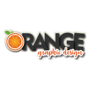 Orange Graphic Design Logo PNG Vector
