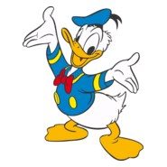 Pato Donald Logo PNG Vector