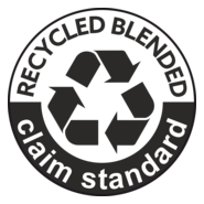 Recycled Blend Claim Standard Logo PNG Vector