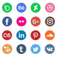 Social Network Logo PNG Vector