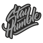 stay humble Logo PNG Vector