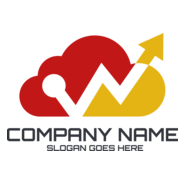 Tech Cloud Logo PNG Vector