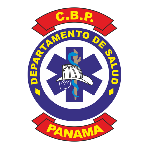 departamento de salud - bomberos de panama Logo PNG Vector