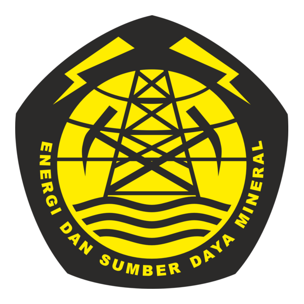 Departemen Energi dan Sumber Daya Mineral Logo PNG Vector