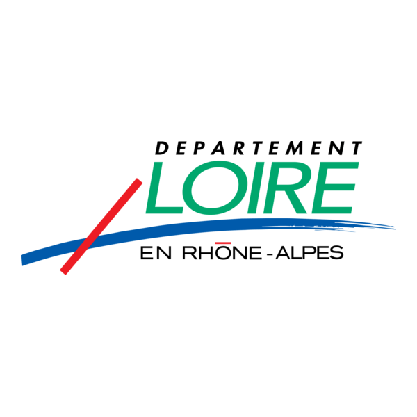 Departement Loire En Rhone-Alpes Logo PNG Vector
